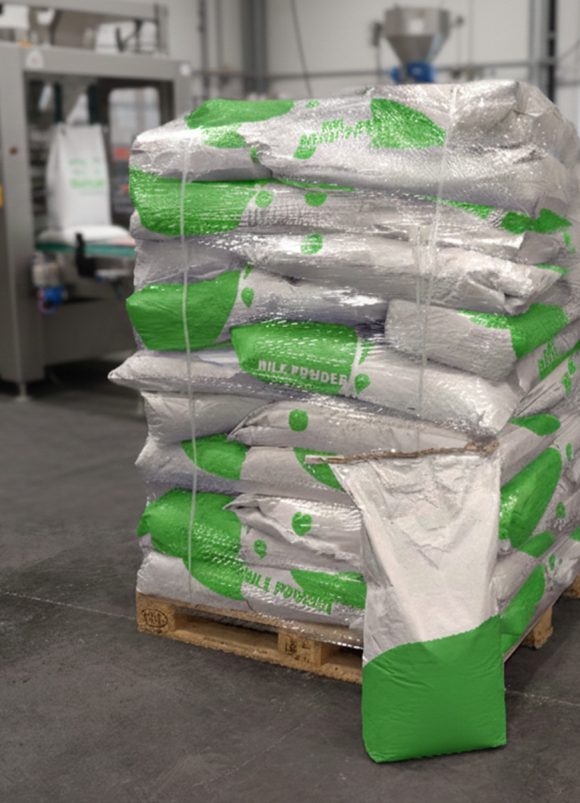 Ligne d’ensachage automatisée haute cadence HBM 1040 pour lait en poudre | Halpaq