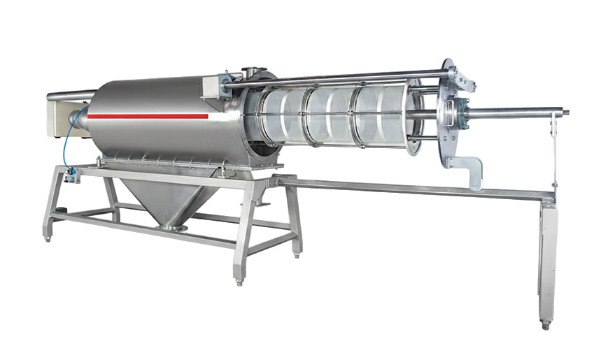 Tamis rotatif 300 ouvert | Halpaq