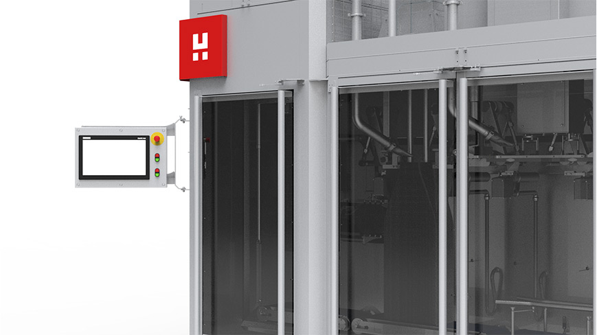 Panneau de controle de l'ensacheuse BM1030 | Halpaq